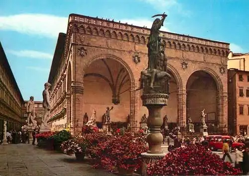 Italy Florence loggia dell Orcagna