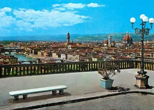 Italy Florence panorama dal Piazzale Michelangelo
