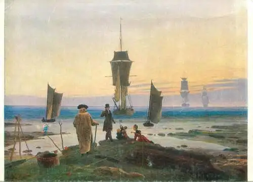 Lebensstufen Caspar David Friedrich painting