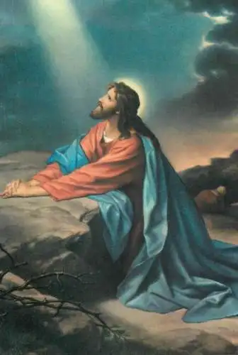 Religious illustration - Easter greetings Ascension of the Lord