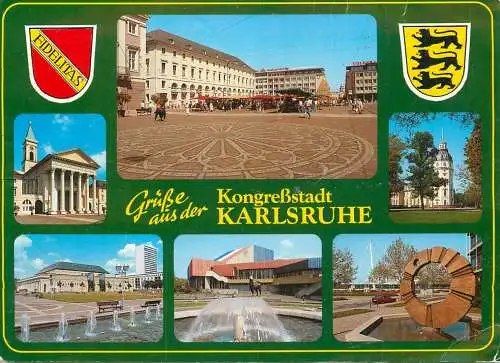 Germany Grusse aus der Kongresstadt Karlsruhe