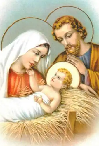 Religious illustration - the Holy Family