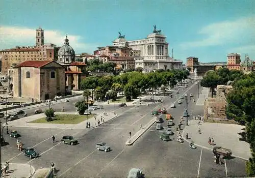 Italy Rome Via dei Fori Imperiali
