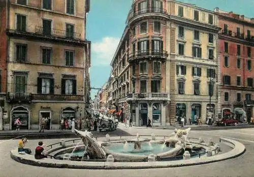 Italy Rome Piazza di Spagna