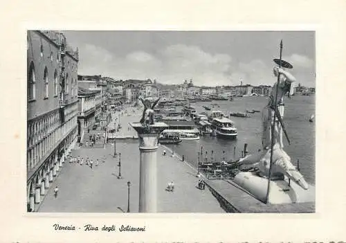 Italy Venice Riva degli Schiavoni