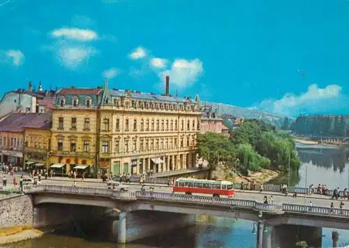 Romania Oradea vedere de pe Crisul Repede