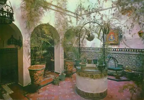 Spain Sevilla Patio tipico