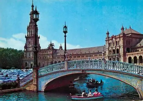 Spain Sevilla Plaza de Espana