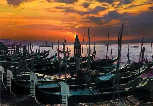 Italy Venezia S. Mark's quai sunrise