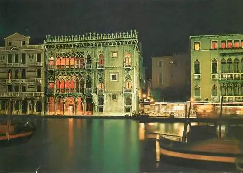 Italy Venezia Ca' d'Oro - notturno