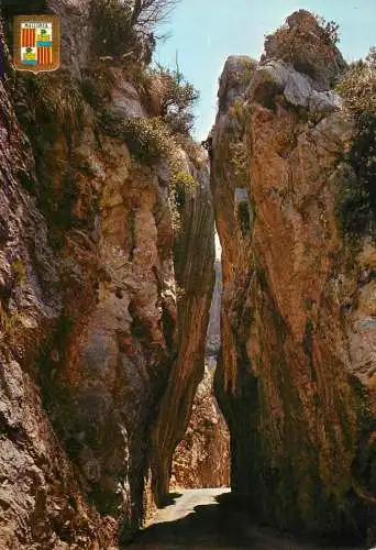 Spain Mallorca Saint Calobra high-road
