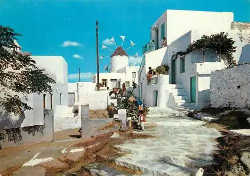 Greece Mykonos picturesque corner