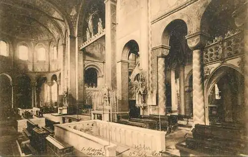 Germany Koln am Rhein St. Maria im Kapitol inner view