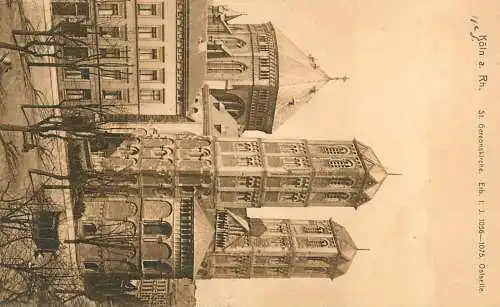 Germany Koln am Rhein St. Gereonskirche Ostseite