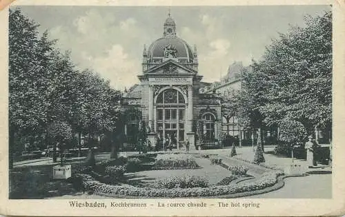 Germany Wiesbaden - the Hot Spring