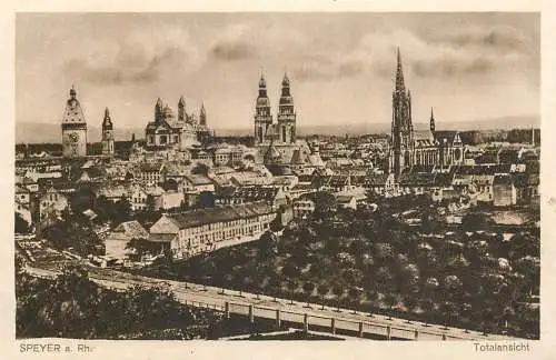 Germany Speyer am Rhein general view