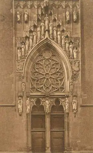 Germany Frankfurt am Main Kaiser Dom Nordportal