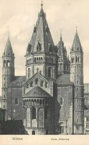 Germany Mainz Dom Sudseite