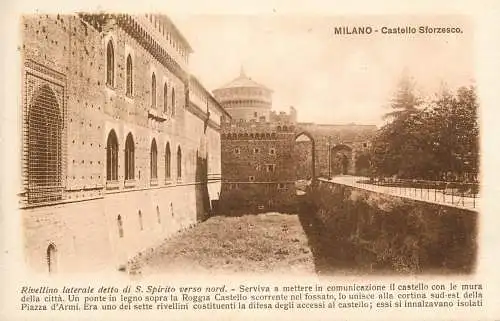 Italy Milano Castello Sforzesco