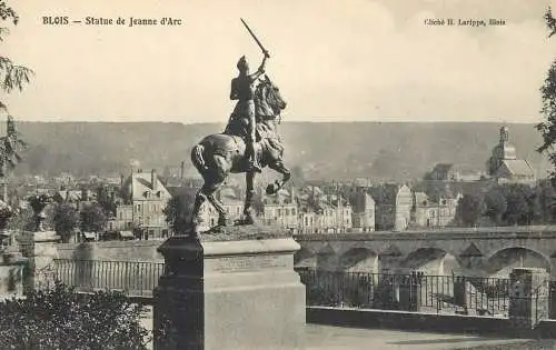 France Blois - Statue de Jeanne d'Arc