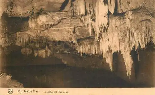Belgium Grottes de Han La Salle des Draperies