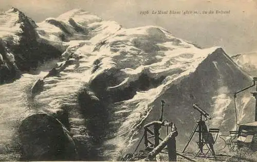 France Le Mont-Blanc vu du Brevent