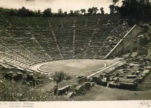 Greece Epidaurus theatre
