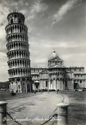 Italy Pisa Campanile Abside del duomo