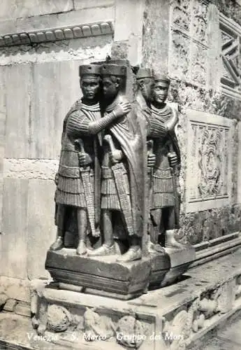 Fine Arts Sculptures Venezia Palazzo Ducale the four moors