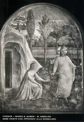 Fine Arts Paintings Firenze S. Marco B. Angelico Gesu Cristo che apparisce alla maddalena