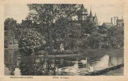 Germany Recklinghausen Stadt Anlagen