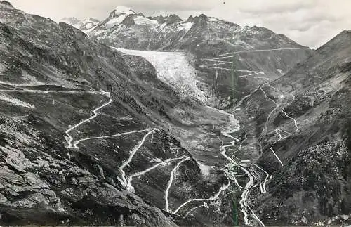 Austria Gletsch mit Grimsel und Furkastrasse