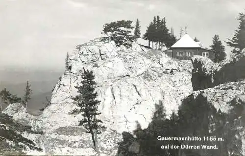 Austria Gauermannhutte auf der Durren Wand stempel