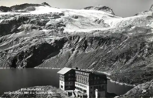 Austria Rudolfshutte mit Granutspitze stempel