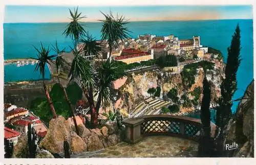 Monaco Monte-Carlo le Rocher de Monaco