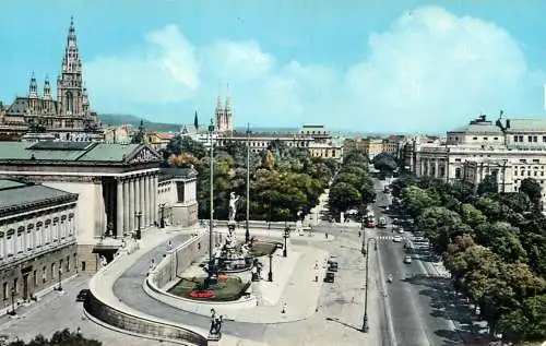 Austria Wien Rathaus und Burg theater