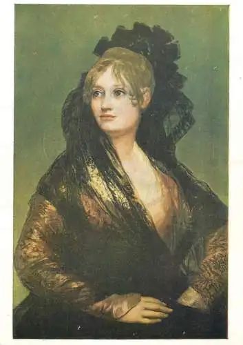 Fine Arts Paintings Francisco Goya Dona Isabel Cobos de Porcel