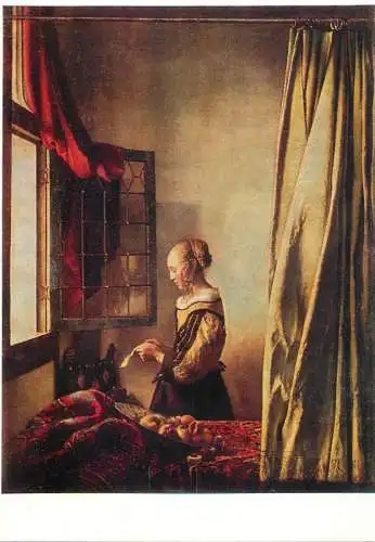 Fine Arts Paintings Jan Vermeer brieflesendes Madchen