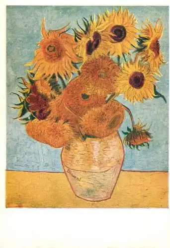 Fine Arts Paintings Vincent Van Gogh sunflowers