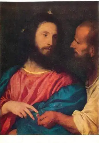 Fine Arts Paintings Tizian der Zingsgroschen