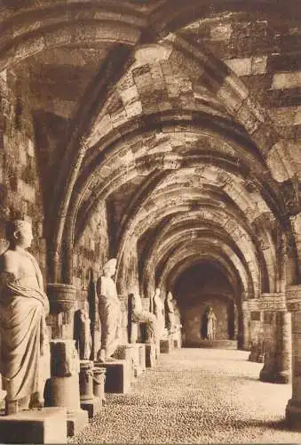 Cartolina di Rodi Italia l'Ospedale dei Cavalieri il loggiato inferiore