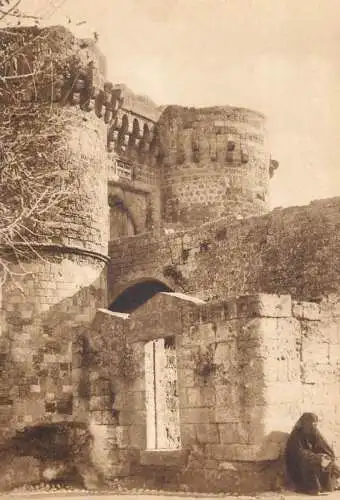 Cartolina di Rodi Italia Porta dei Cannoni