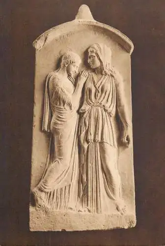 Cartolina di Rodi Italia l'Ospedale dei cavalieri la stele di Camiro