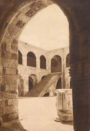 Cartolina di Rodi Italia l'ospedale dei cavalieri