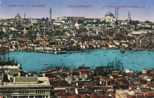 Turkey Constantinopole Corne D'Or Istanbul