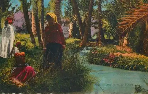 Tunisia Rosi aux bords de l'Oued