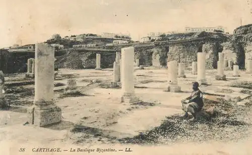 Tunisia Carthage la Basilique Byzantine