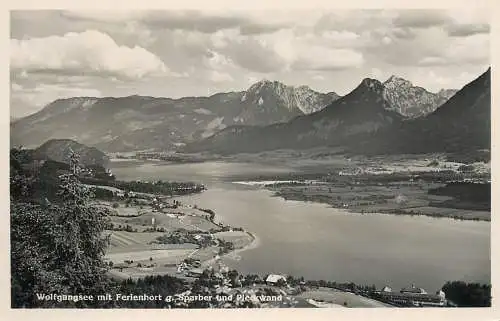 Germany Wolfgangsee mit Ferienhort Sparber und plackwand