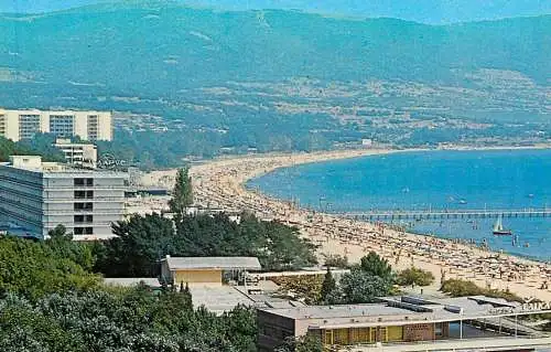 Bulgaria Slantschev Brjag Sunny Beach beach view