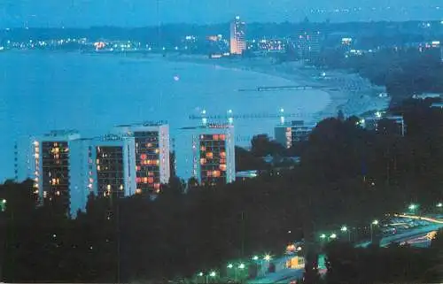 Bulgaria Slantschev Brjag Sunny nocturnal aspect
